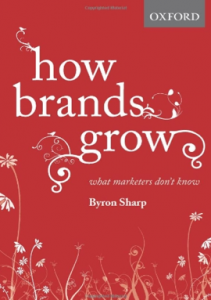 Cover How brands grow, by Byron Sharp